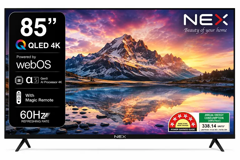 NEX12 -215 cm (85 inch) Frameless Series 4K UHD WebOS